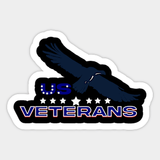 US Veterans 16S Sticker